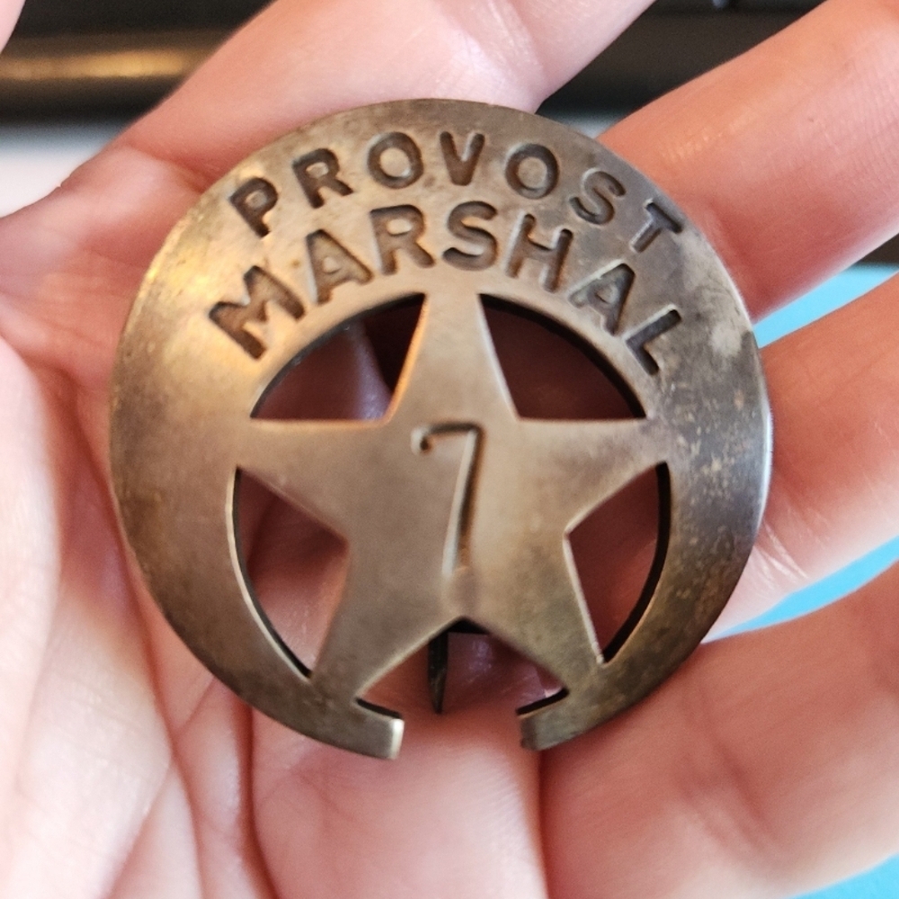 Provost Marshal Star Badge